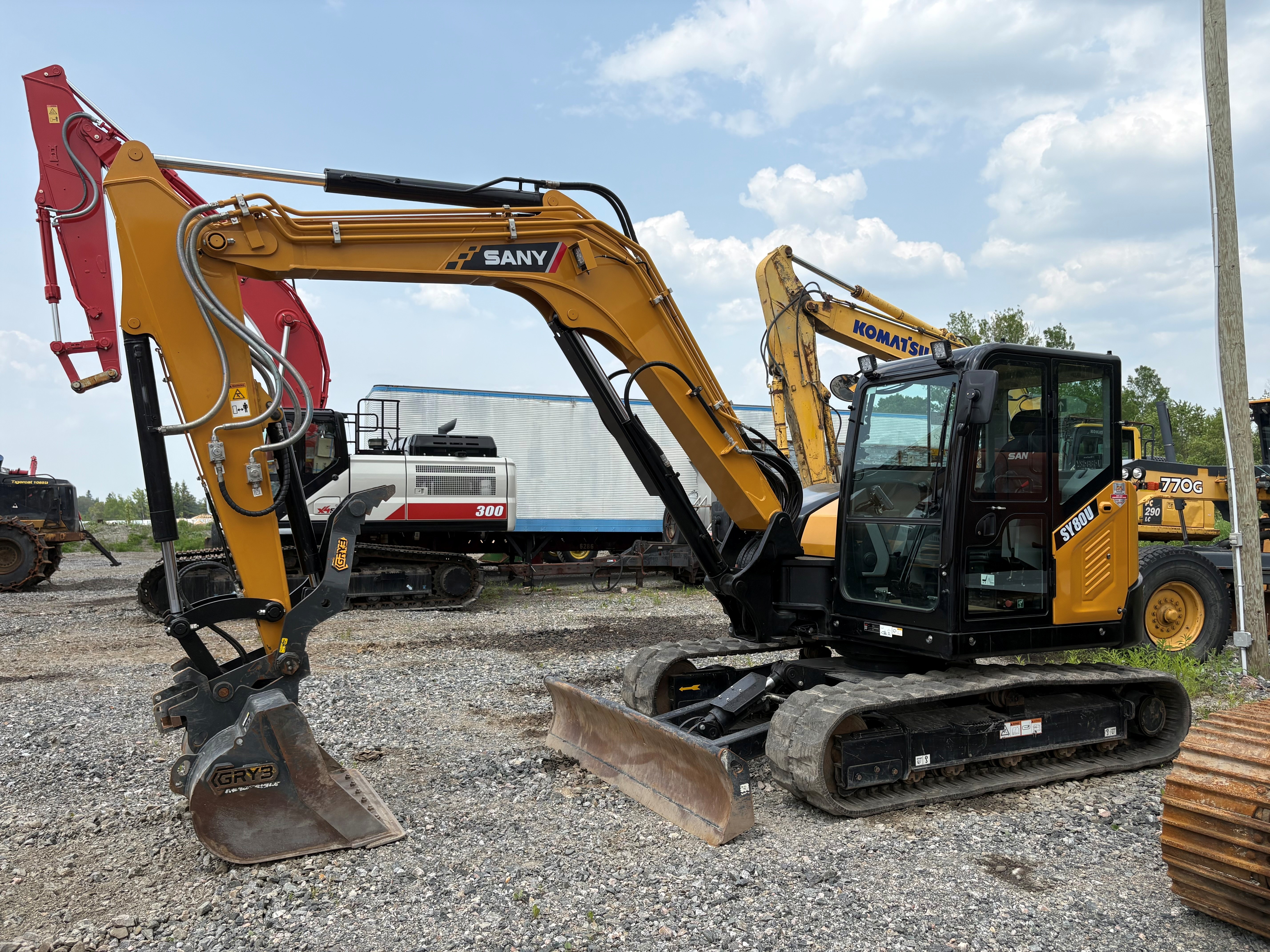 Sany excavator SY80U | Product Sany excavator SY80U