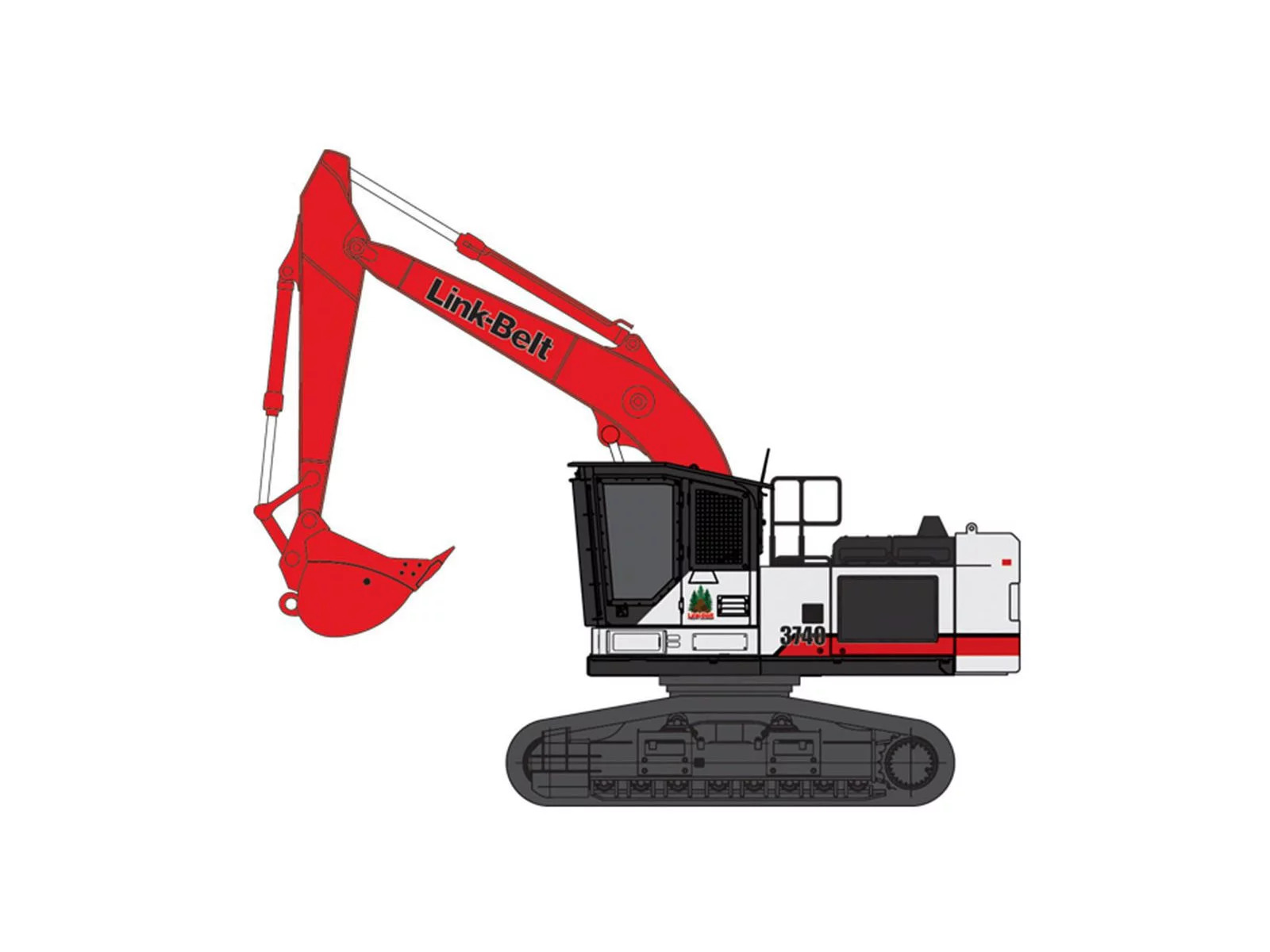 Link-Belt excavator 3740 RB | Product Link-Belt excavator 3740 RB