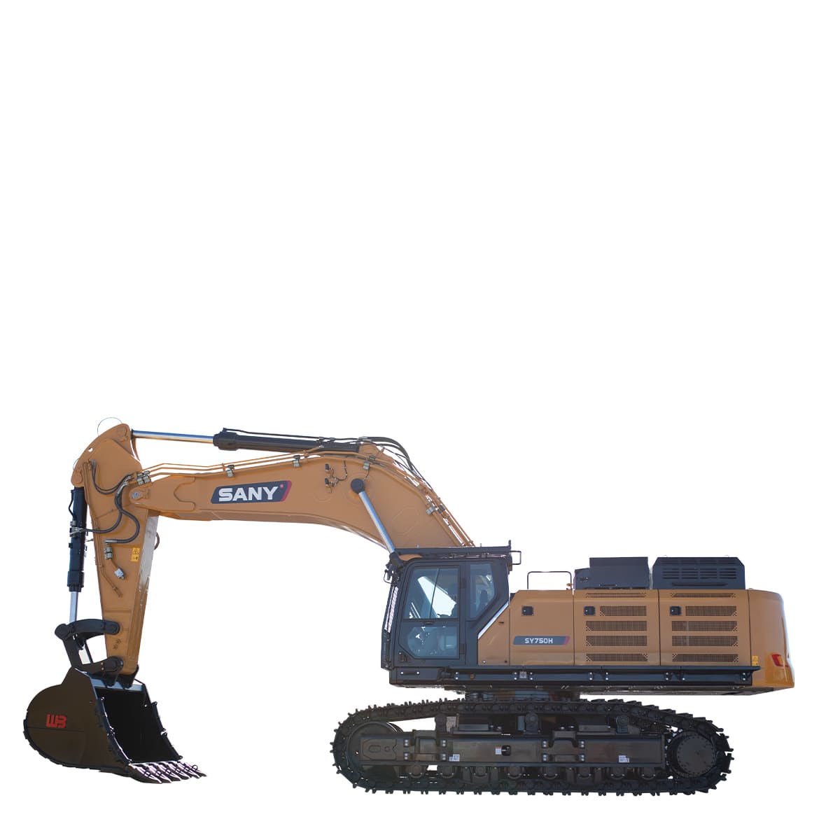 SANY Grande excavatrice SY750H - Équipement JYL
